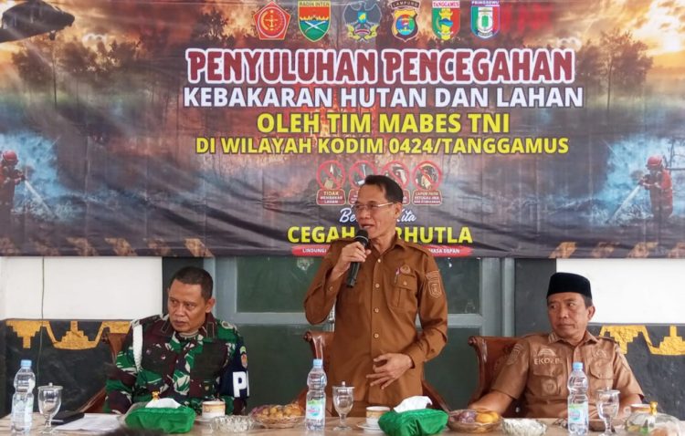 Pringsewu Mulai Panas, Mabes TNI Turun Tangan Cegah Karhutla