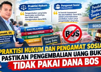 Drama Buku SMPN 2 Kalianda Belum Kelar, Praktisi Hukum Soroti Nasib Uang Wali Murid