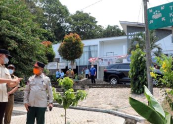 Bupati Egi Turun ke Rajabasa, Perangkat Deteksi Tsunami hingga Jalur Evakuasi Dicek