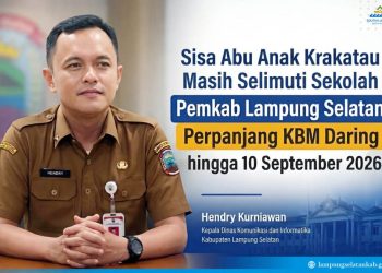Sekolah Masih Dipenuhi Abu Vulkanik GAK, KBM Tatap Muka Diperpanjang