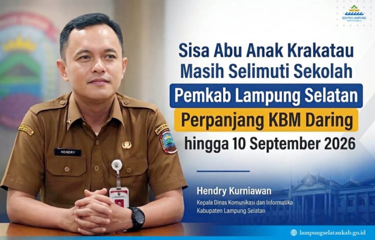 Sekolah Masih Dipenuhi Abu Vulkanik GAK, KBM Tatap Muka Diperpanjang