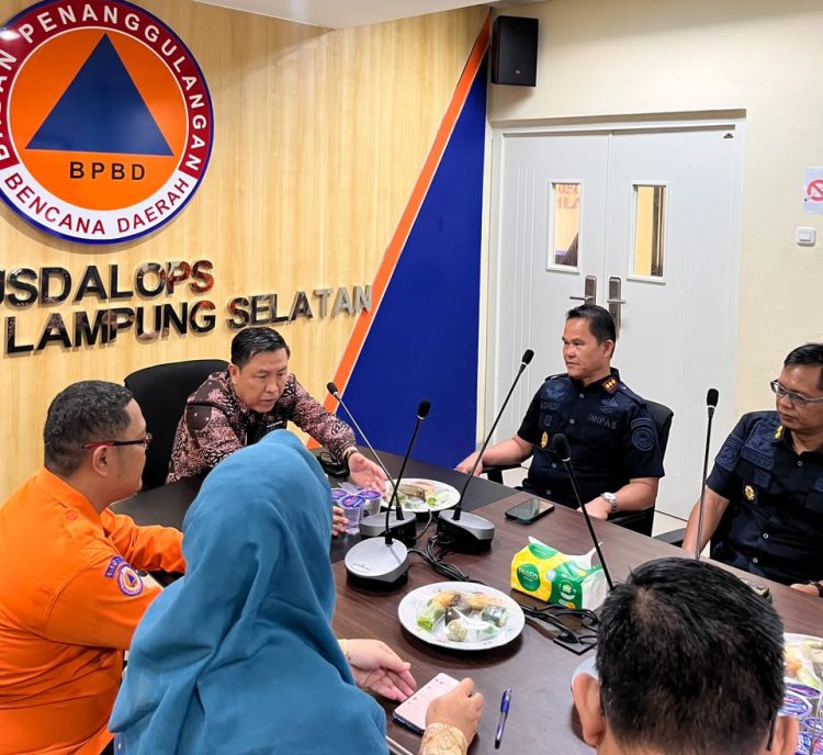 Siap Sebelum Bencana, Lapas Kalianda Bangun Kesiapsiagaan Bersama BPBD
