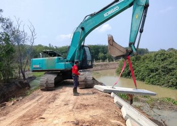 Proyek Rp850 Miliar di Way Kambas Capai 82 Persen, Warga Minta Jalan ke Sawah Tetap Dibuka