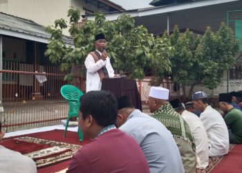 Memohon Rahmat Allah, Warga Sukarame Khusyuk Laksanakan Sholat Istisqo