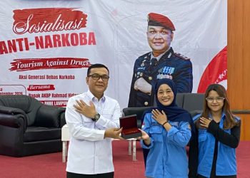 Cegah Penyalahgunaan Narkoba, BNNK Lampung Selatan Perkuat Sinergi dengan Fakultas Pariwisata ITERA