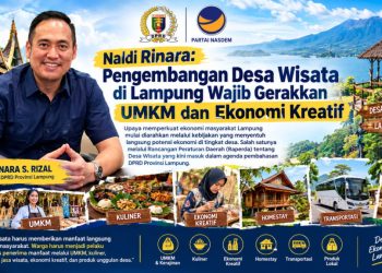 Desa Wisata Bukan Sekadar Destinasi, DPRD Lampung Perjuangkan Ekonomi Warga Desa