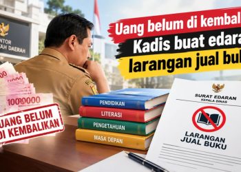 Uang Belum Kembali, Penjualan Buku di SMPN 2 Kalianda Berujung Edaran Larangan dari Kadis Pendidikan