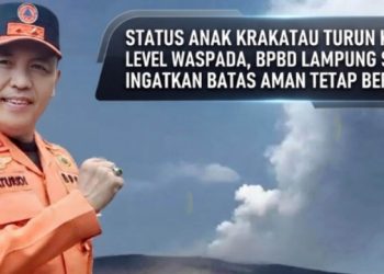 Status Gunung Anak Krakatau Turun ke Waspada, Radius Aman Disesuaikan Jadi 2 Kilometer