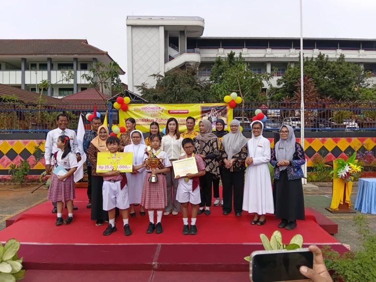 SD Fransiskus 2 Bandar Lampung Ukir Prestasi, Tiga Siswa Jadi Juara Dancow Indonesia Cerdas