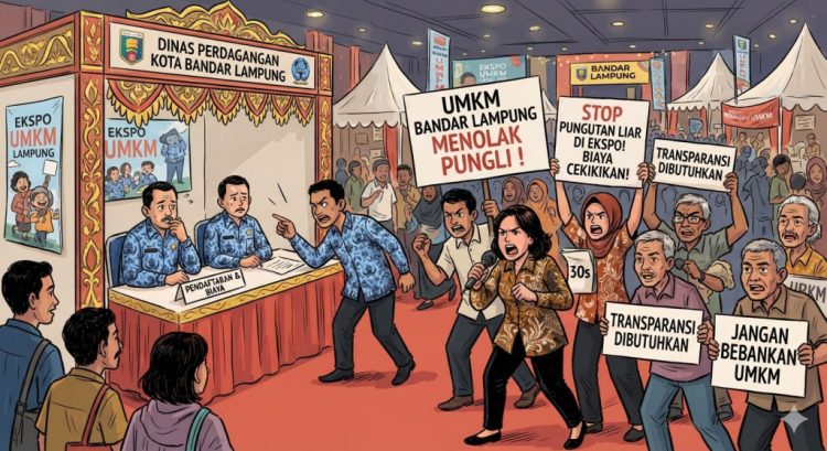 APBD Rp1,3 Miliar Bandar Lampung Expo 2026 Disorot, UMKM Keluhkan Sewa Tenda