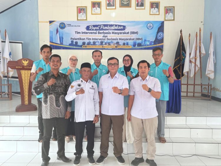 Bangun Desa Bersih Narkoba, BNNK Lampung Selatan Perkuat Sinergi Lewat Tim IBM