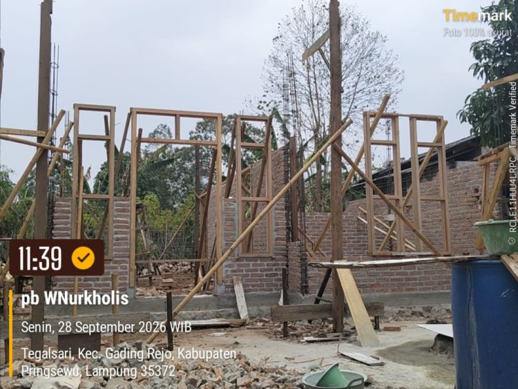 190 KK Berpenghasilan Rendah di Pringsewu Bakal Terima Bantuan Bedah Rumah