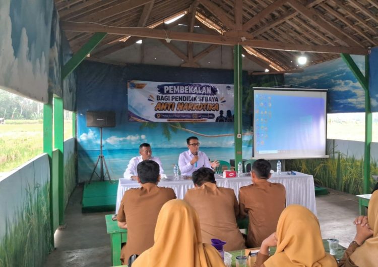 Selamatkan Generasi Muda! BNNK Lampung Selatan Perkuat Edukasi Anti Narkotika di Sekolah