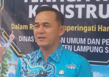 Tingkatkan Kualitas Infrastruktur, PUPR Lamsel Bekali 100 Tenaga Kerja Konstruksi