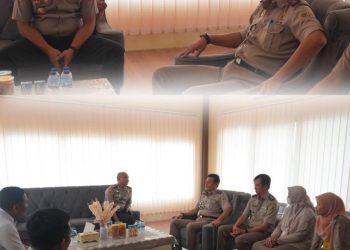 Dukung Kelancaran Program PTSL, Kantor Pertanahan Pringsewu Perkuat Sinergi dengan Polres