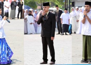 Momen Haru Hari Santri 2026, Bupati Egi Hadiahkan Umrah Gratis kepada Tiga Santri