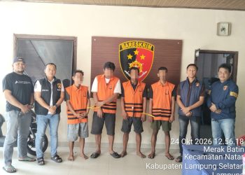 Polisi Ungkap Pencurian Ban di Natar, Dua Pelaku Disebut Mengaku Beraksi Lebih dari 20 Kali